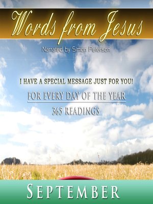 cover image of Words from Jesus, September